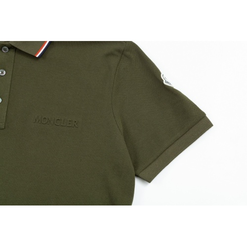 Replica Moncler T-Shirts Short Sleeved For Men #1228918 $45.00 USD for Wholesale