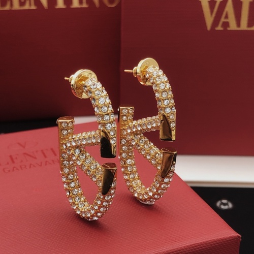 Replica Valentino Earrings For Women #1228983 $38.00 USD for Wholesale