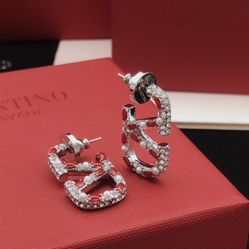 Replica Valentino Earrings For Women #1228986 $32.00 USD for Wholesale