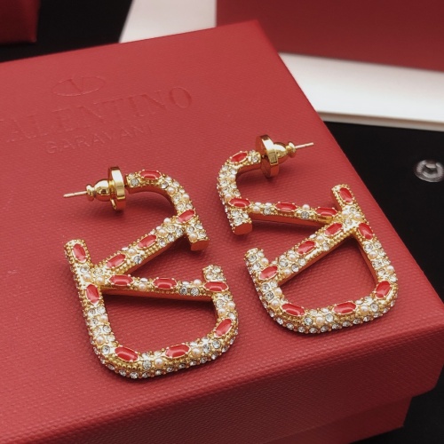 Replica Valentino Earrings For Women #1228989, $36.00 USD, [ITEM#1228989], Replica Valentino Earrings outlet from China