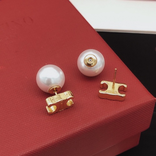 Replica Celine Earrings For Women #1229014 $27.00 USD for Wholesale