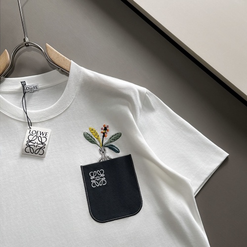 Replica LOEWE T-Shirts Short Sleeved For Unisex #1229179 $42.00 USD for Wholesale