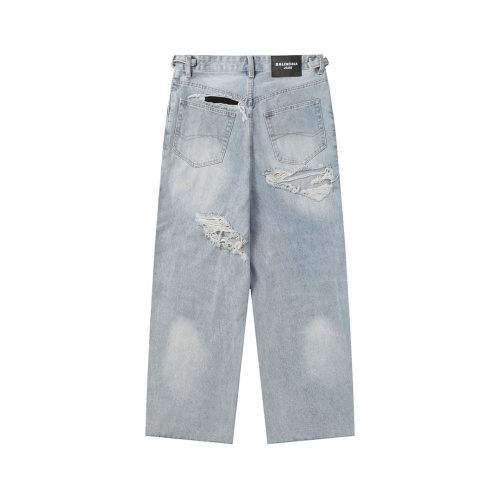 Replica Balenciaga Jeans For Unisex #1229204 $82.00 USD for Wholesale