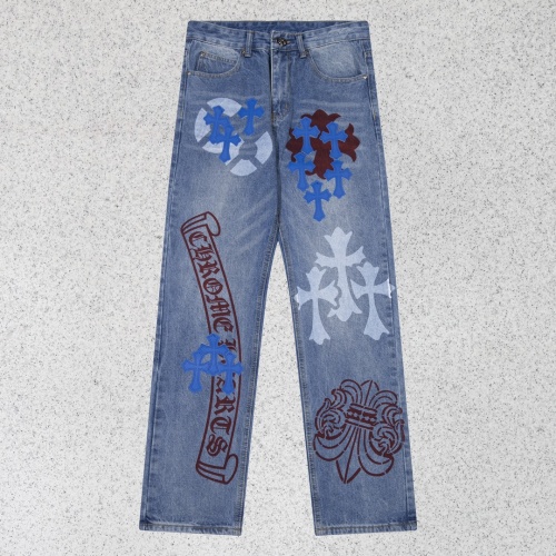 Replica Chrome Hearts Jeans For Unisex #1229243, $60.00 USD, [ITEM#1229243], Replica Chrome Hearts Jeans outlet from China