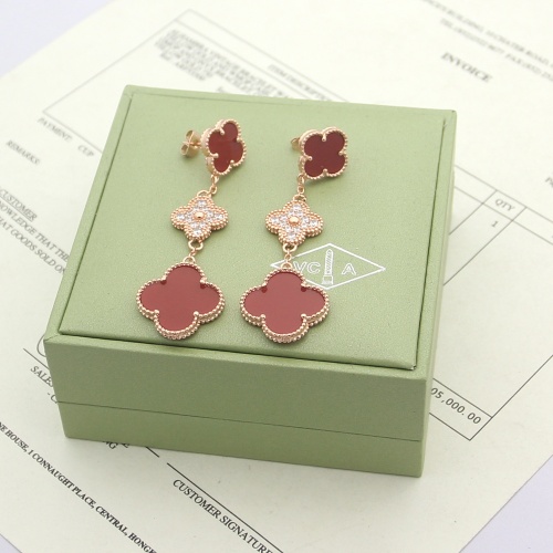 Replica Van Cleef &amp; Arpels Earrings For Women #1229393, $38.00 USD, [ITEM#1229393], Replica Van Cleef &amp; Arpels Earrings outlet from China