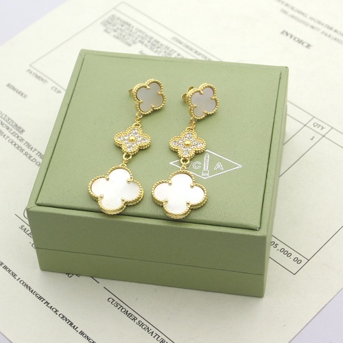 Replica Van Cleef &amp; Arpels Earrings For Women #1229403, $38.00 USD, [ITEM#1229403], Replica Van Cleef &amp; Arpels Earrings outlet from China