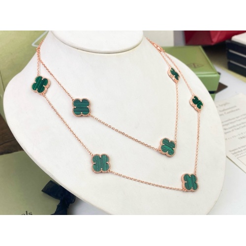 Replica Van Cleef & Arpels Necklaces For Women #1229407 $45.00 USD for Wholesale