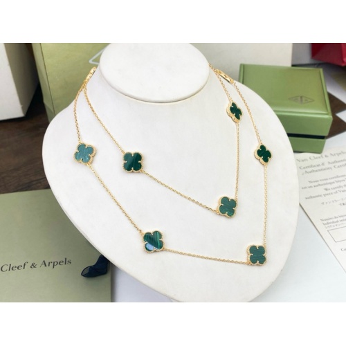 Replica Van Cleef & Arpels Necklaces For Women #1229408 $45.00 USD for Wholesale