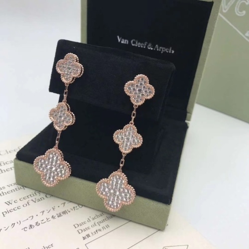 Replica Van Cleef &amp; Arpels Earrings For Women #1229464, $38.00 USD, [ITEM#1229464], Replica Van Cleef &amp; Arpels Earrings outlet from China