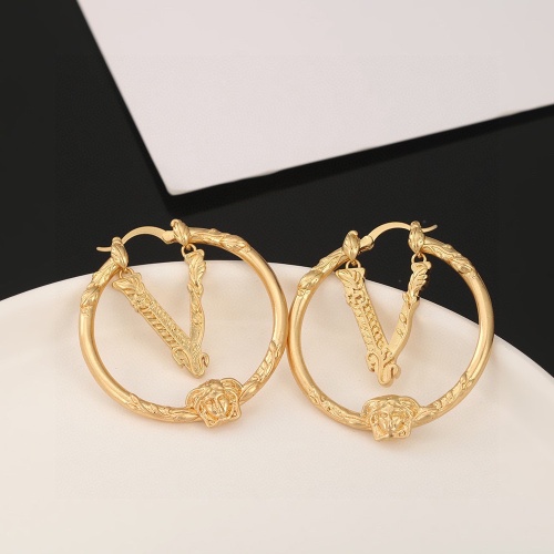 Replica Versace Earrings For Women #1229513 $29.00 USD for Wholesale