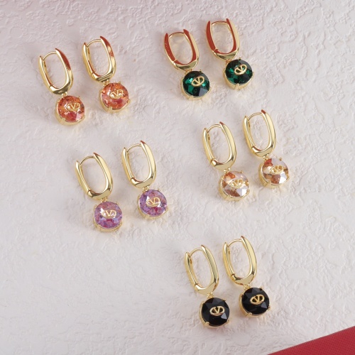 Replica Valentino Earrings For Women #1229838 $27.00 USD for Wholesale