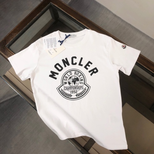 Replica Moncler T-Shirts Short Sleeved For Unisex #1229864, $39.00 USD, [ITEM#1229864], Replica Moncler T-Shirts outlet from China