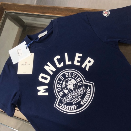 Replica Moncler T-Shirts Short Sleeved For Unisex #1229865 $39.00 USD for Wholesale