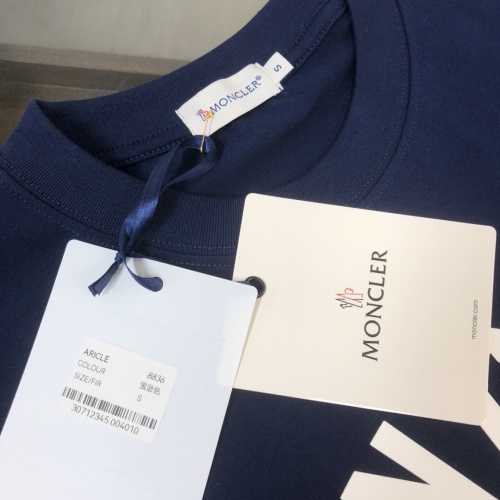 Replica Moncler T-Shirts Short Sleeved For Unisex #1229865 $39.00 USD for Wholesale