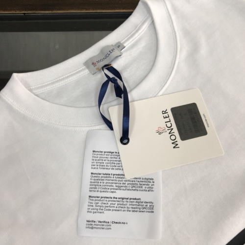 Replica Moncler T-Shirts Short Sleeved For Unisex #1229870 $39.00 USD for Wholesale