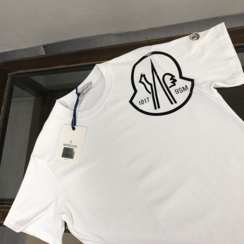 Replica Moncler T-Shirts Short Sleeved For Unisex #1229876 $39.00 USD for Wholesale