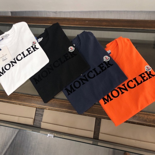 Replica Moncler T-Shirts Short Sleeved For Unisex #1229880 $39.00 USD for Wholesale