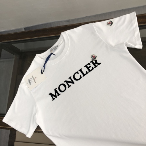 Replica Moncler T-Shirts Short Sleeved For Unisex #1229880 $39.00 USD for Wholesale