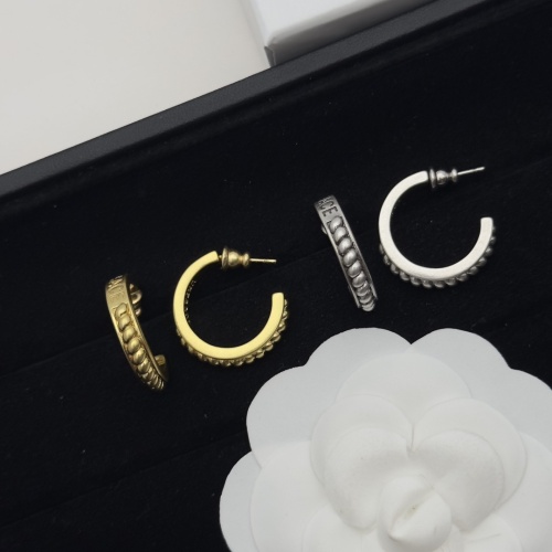 Replica Versace Earrings For Women #1229900 $25.00 USD for Wholesale