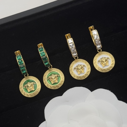 Replica Versace Earrings For Women #1229914 $27.00 USD for Wholesale