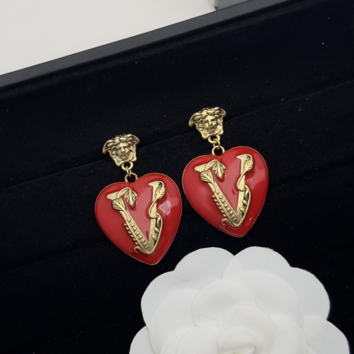 Replica Versace Earrings For Women #1229920, $29.00 USD, [ITEM#1229920], Replica Versace Earrings outlet from China