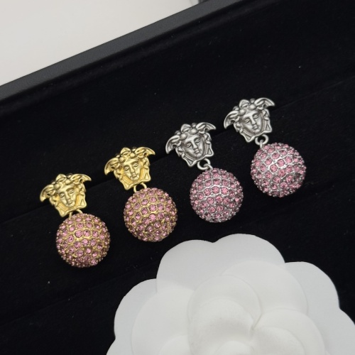 Replica Versace Earrings For Women #1229938 $32.00 USD for Wholesale