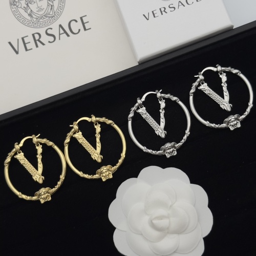 Replica Versace Earrings For Women #1229940 $32.00 USD for Wholesale