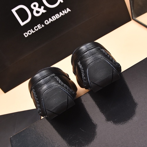 Replica Dolce & Gabbana D&G Leather Shoes For Men #1230282 $80.00 USD for Wholesale