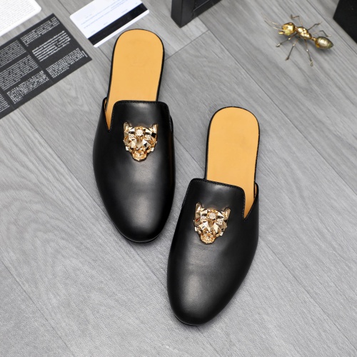 Replica Philipp Plein PP Slippers For Men #1230350, $72.00 USD, [ITEM#1230350], Replica Philipp Plein PP Slippers outlet from China