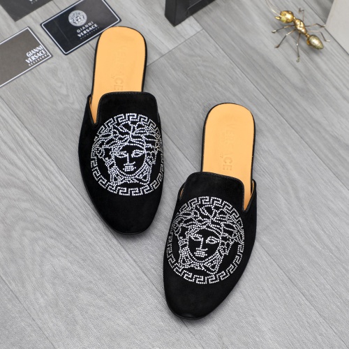 Replica Versace Slippers For Men #1230351, $72.00 USD, [ITEM#1230351], Replica Versace Slippers outlet from China