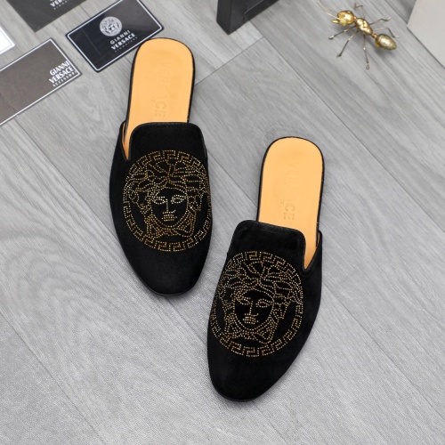 Replica Versace Slippers For Men #1230352, $72.00 USD, [ITEM#1230352], Replica Versace Slippers outlet from China