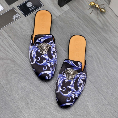 Replica Versace Slippers For Men #1230353, $72.00 USD, [ITEM#1230353], Replica Versace Slippers outlet from China