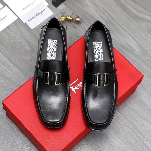 Replica Salvatore Ferragamo Leather Shoes For Men #1230365, $82.00 USD, [ITEM#1230365], Replica Salvatore Ferragamo Leather Shoes outlet from China