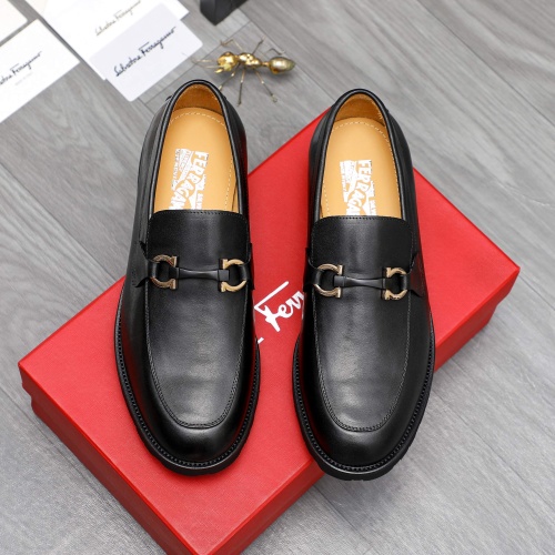 Replica Salvatore Ferragamo Leather Shoes For Men #1230371, $88.00 USD, [ITEM#1230371], Replica Salvatore Ferragamo Leather Shoes outlet from China