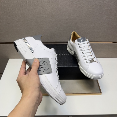 Replica Philipp Plein PP Casual Shoes For Men #1230392 $88.00 USD for Wholesale