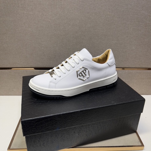 Replica Philipp Plein PP Casual Shoes For Men #1230396 $102.00 USD for Wholesale