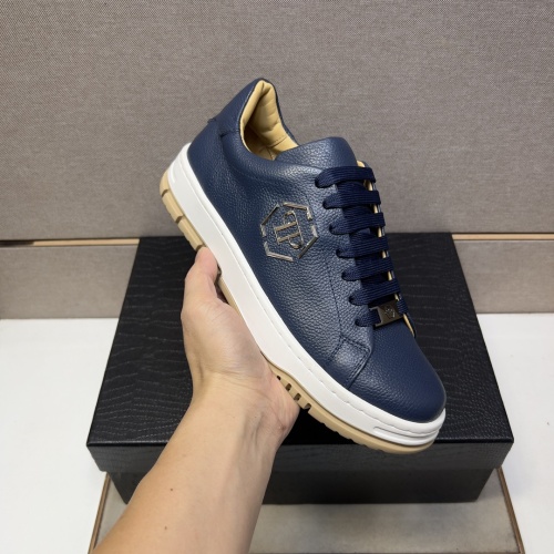 Replica Philipp Plein PP Casual Shoes For Men #1230398 $102.00 USD for Wholesale