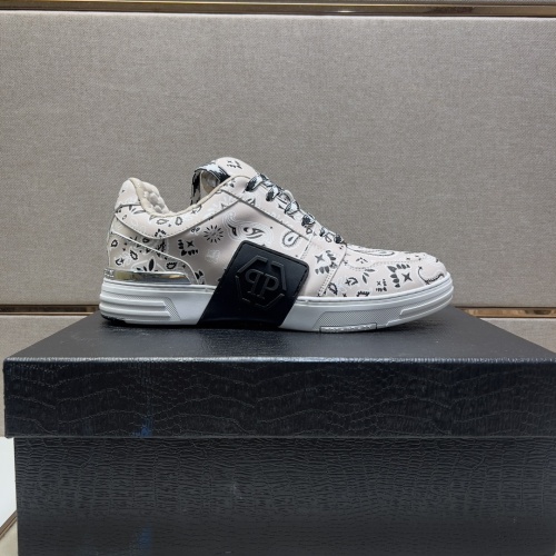 Replica Philipp Plein PP Casual Shoes For Men #1230414 $98.00 USD for Wholesale