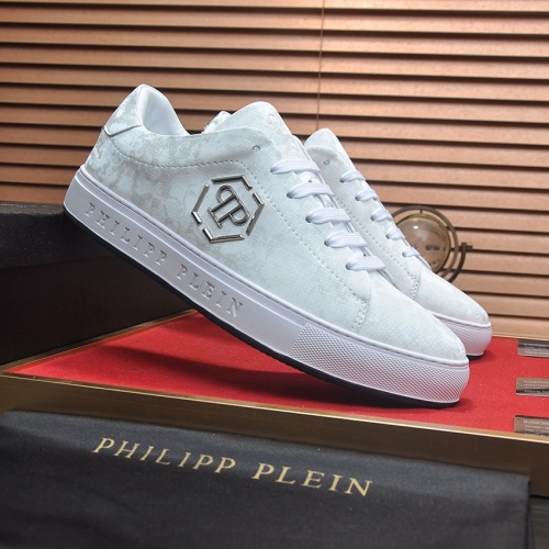 Replica Philipp Plein PP Casual Shoes For Men #1230446 $80.00 USD for Wholesale