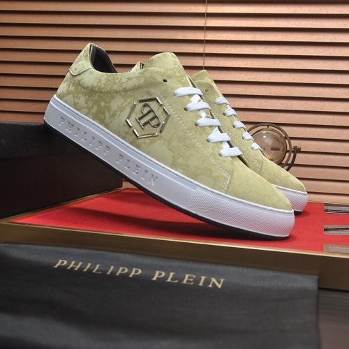 Replica Philipp Plein PP Casual Shoes For Men #1230450 $80.00 USD for Wholesale