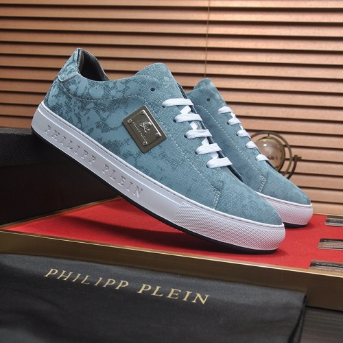 Replica Philipp Plein PP Casual Shoes For Men #1230454 $80.00 USD for Wholesale