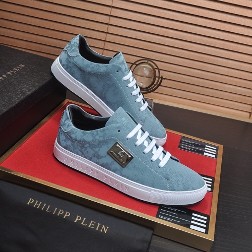 Replica Philipp Plein PP Casual Shoes For Men #1230454 $80.00 USD for Wholesale