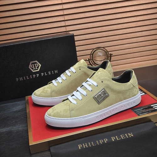 Replica Philipp Plein PP Casual Shoes For Men #1230455, $80.00 USD, [ITEM#1230455], Replica Philipp Plein PP Casual Shoes outlet from China