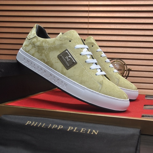 Replica Philipp Plein PP Casual Shoes For Men #1230455 $80.00 USD for Wholesale