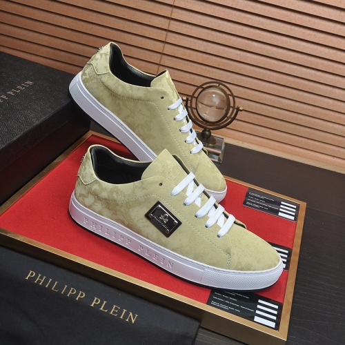 Replica Philipp Plein PP Casual Shoes For Men #1230455 $80.00 USD for Wholesale