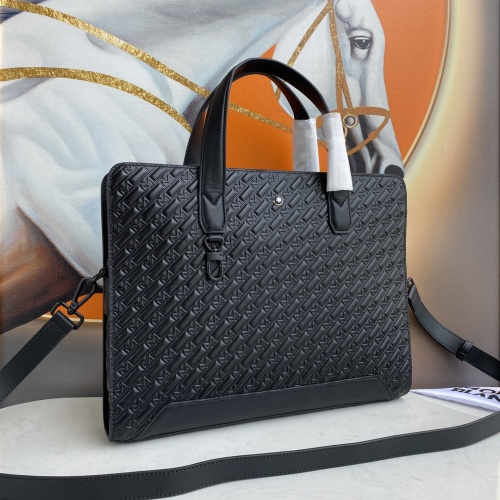 Replica Mont Blanc AAA Man Handbags #1230617 $192.00 USD for Wholesale