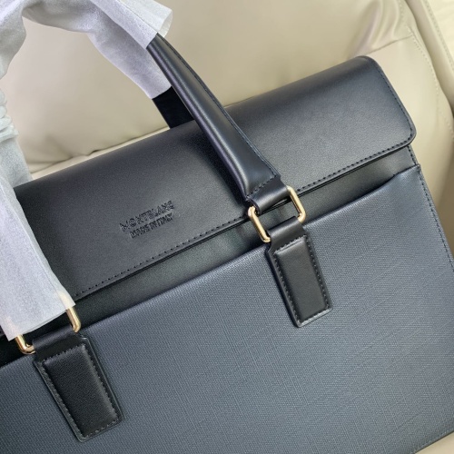 Replica Mont Blanc AAA Man Handbags #1230631 $190.00 USD for Wholesale