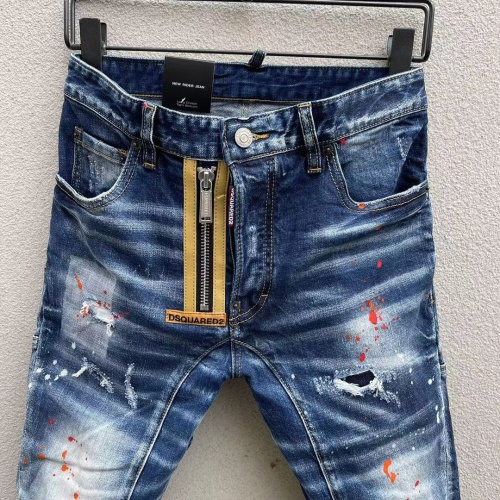 Replica Dsquared Jeans For Men #1230656 $68.00 USD for Wholesale