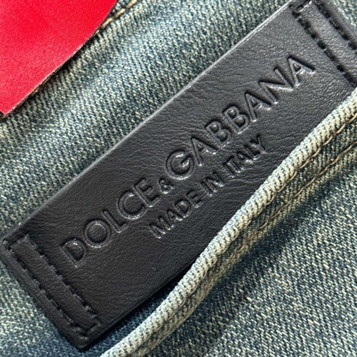 Replica Dolce & Gabbana D&G Jeans For Men #1230671 $80.00 USD for Wholesale