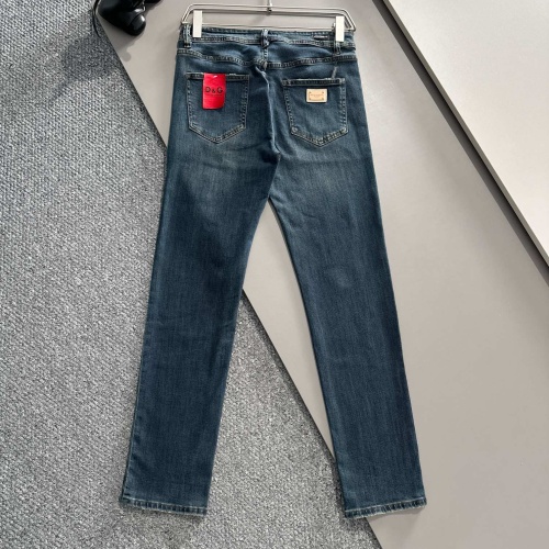 Replica Dolce & Gabbana D&G Jeans For Men #1230672 $80.00 USD for Wholesale